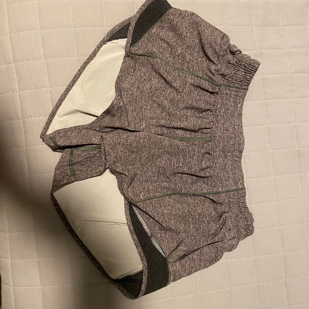 Gray Lululemon shorts